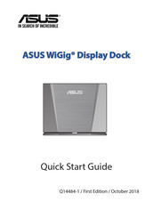 Asus WiGig Display Dock Guia De Inicio Rapido