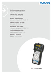 Rohde ST 411 Instrucciones De Uso