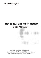 Ruijie Reyee RG-M32 Manual Del Usuario