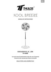 Thulos KOOL BREEZE TH-KB08 Manual De Instrucciones