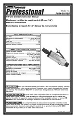 Coleman Powermate Professional P024-0101SP Manual De Instrucciones