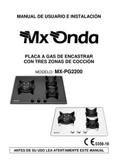 Mx Onda MX-PG2200 Manual De Usuario E Instalacion