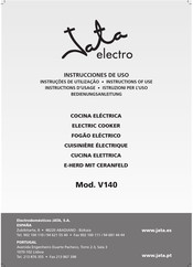 Jata electro V140 Instrucciones De Uso