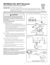 Fanimation SHOWROOM WFR8514 Hoja De Instrucciones