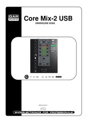 DAP Audio D2302 Manual Del Usuario