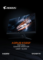 Gigabyte AORUS KD25F Guia Del Usuario