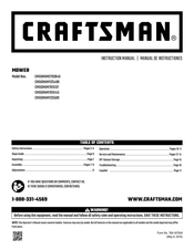 Craftsman CMXGMAM7815145 Manual De Instrucciones