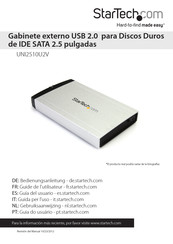 StarTech.com UNI2510U2V Guia Del Usuario