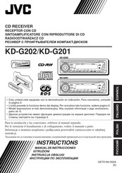 JVC KD-G202 Manual De Instrucciones