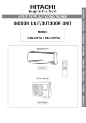 Hitachi RAK-50PPA Manual Del Usuario