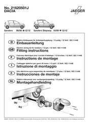 Jaeger 21620501J Instrucciones De Montaje