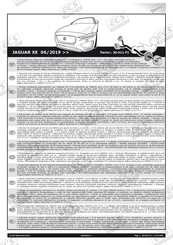 ECS Electronics JG-011-F1 Instrucciones De Montaje