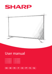 Sharp LC-65CUG8052E Manual Del Usuario