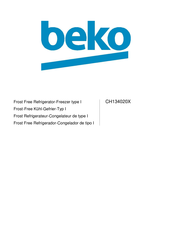 Beko CH134020X Manual