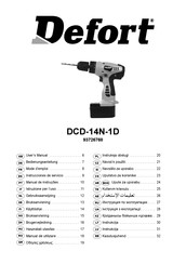 Defort DCD-14N-1D Instrucciones De Servicio