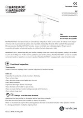 Handicare SystemRoMedic RiseAtlas450T Manual Del Usuario