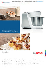 Bosch MUM58234 Instrucciones De Uso