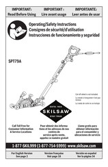 skilsaw SPT79A-10 Instrucciones De Funcionamiento Y Seguridad