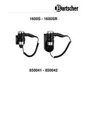 Bartscher 1600SR Manual De Instrucciones Original