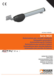 Roger Technology FOBER BE20 Serie Manual De Usuario