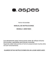 Aspes AMWI1500X Manual De Instrucciones