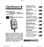 TecMate Optimate 1 VoltMatic Modo De Empleo