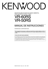 Kenwood VR-60RS Manual De Instrucciones