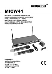 HQ-Power MICW41 Manual Del Usuario