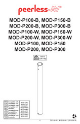 peerless-AV MOD-P200-B Manual