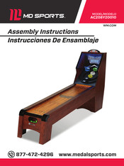 MD SPORTS AC208Y20010 Instrucciones De Ensamblaje