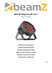 Beamz BFP120 Manual De Instrucciones