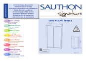 SAUTHON signature LOFT BLANC FB191A Instrucciones De Montaje