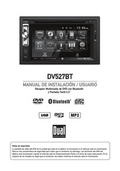 Dual DV527BT Manual De Instalación, Usuario