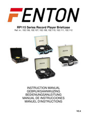 Fenton 102.108 Manual De Instrucciones