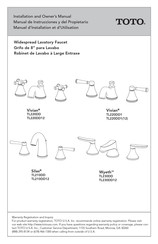 Toto Wyeth TL230DD12 Manual De Instrucciones Y Del Propietario