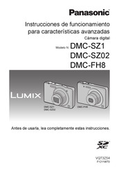 Panasonic DMC-FH8 Instrucciones De Funcionamiento