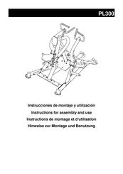 BH HIPOWER PL300 Instrucciones De Montaje Y Utilización