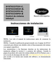 Carrier SYSTXCCWIC01-B Instrucciones De Instalación