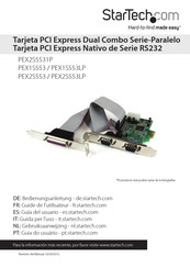 StarTech RS232 Serie Guia Del Usuario