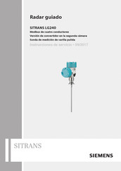 Siemens SITRANS LG240 Instrucciones De Servicio