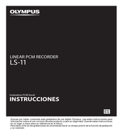 Olympus LS-11 Instrucciones