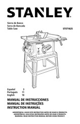 Stanley STST1825 Manual De Instrucciones