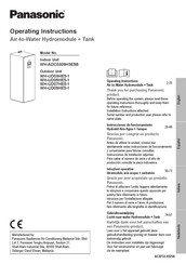 Panasonic WH-ADC0309H3E5B Manual De Instrucciones