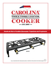 Carolina Cooker M48591 Guia De Inicio Rapido