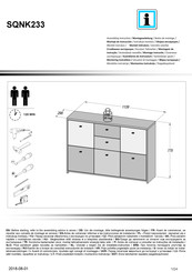 Forte SQNK233 Instrucciones De Montaje