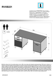 Forte RVXB221 Instrucciones De Montaje