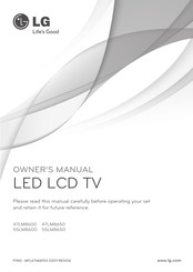 LG 55LM8650 Manual Del Usuario
