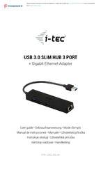 i-tec USB 3.0 SLIM Manual De Instrucciones