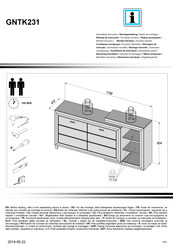 Forte GNTK231 Instrucciones De Montaje