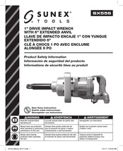Sunex Tools SX556 Información De Seguridad Del Producto
